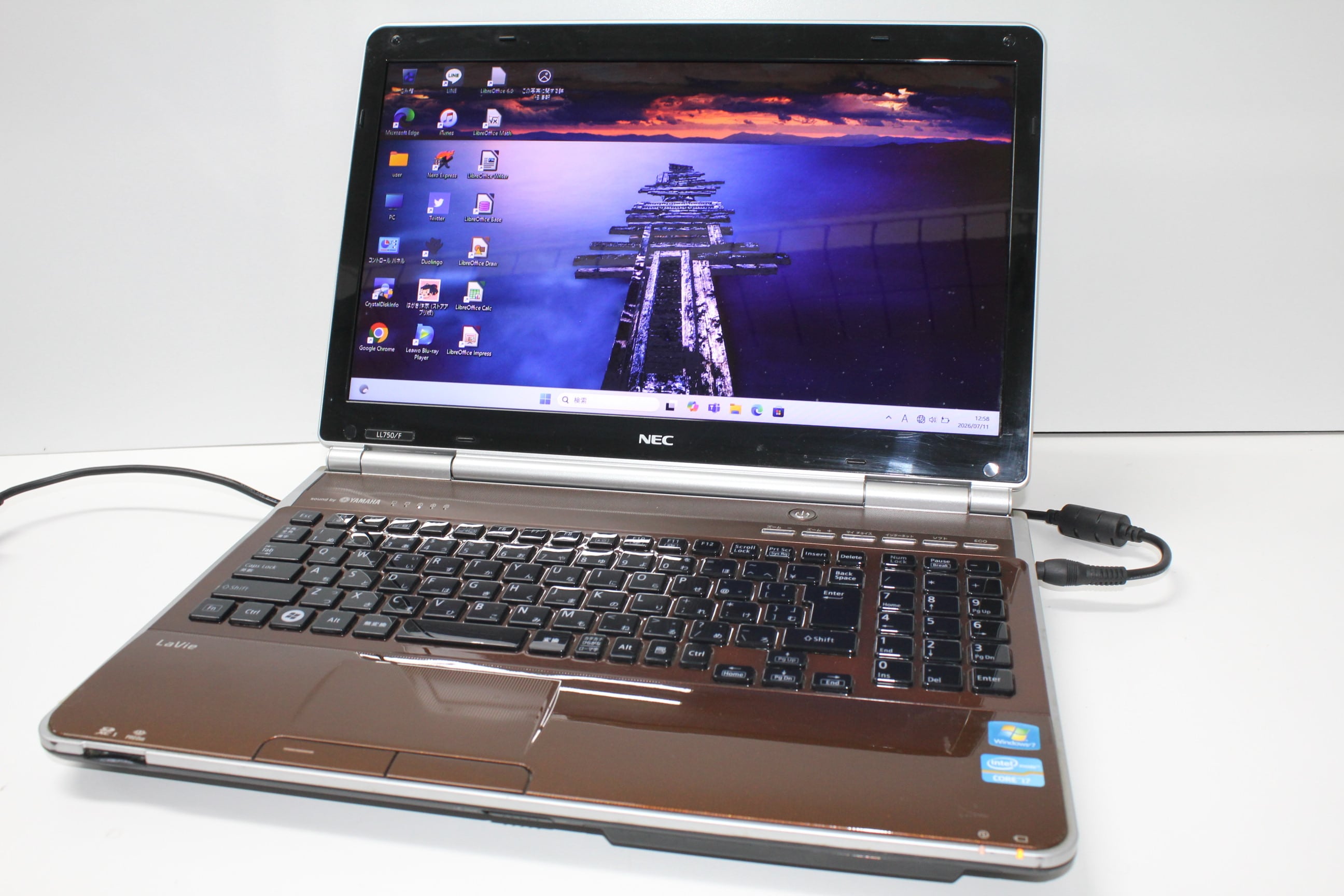中古ノートPC】NEC〈VersaPro VK23TX-R〉Intel Core i5/SSD240GB