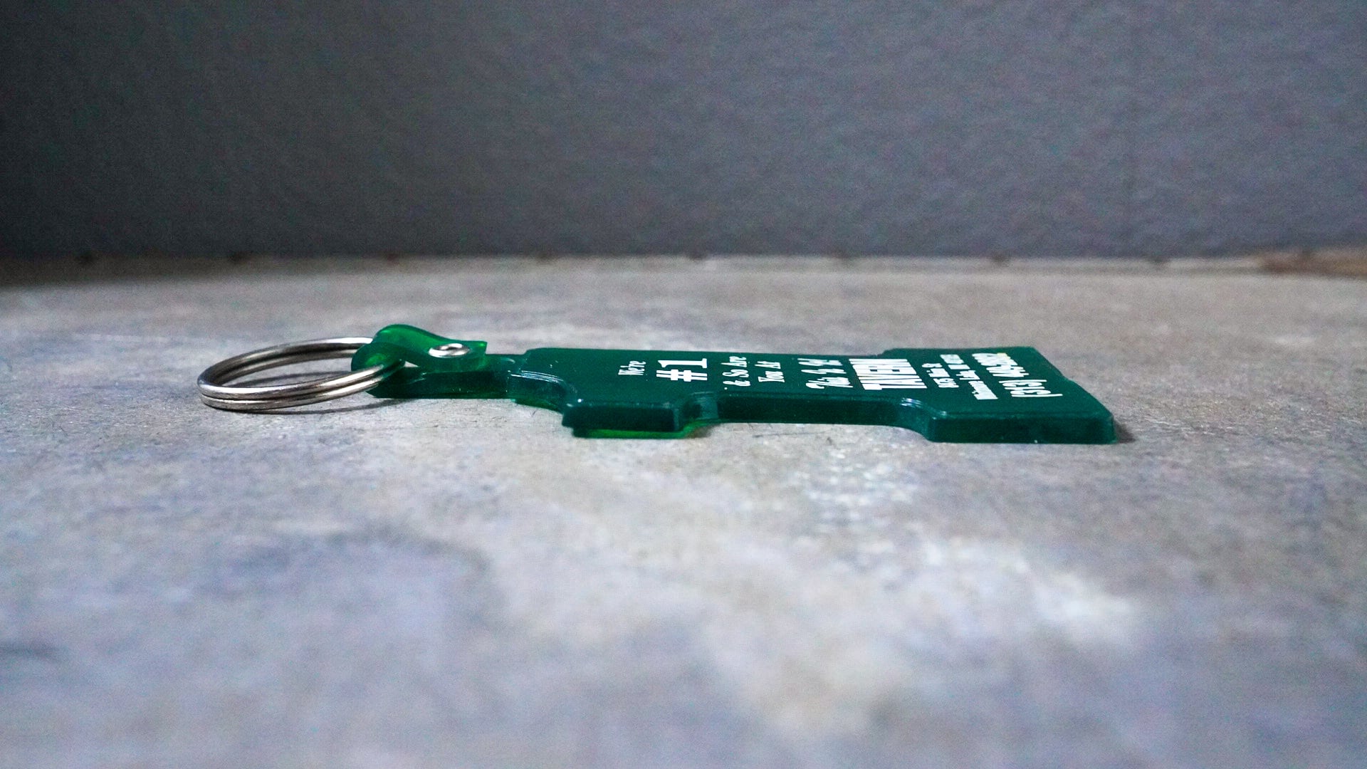 VINTAGE】U.S. VINTAGE #1 アドバタイジング キーリング 《AD 広告