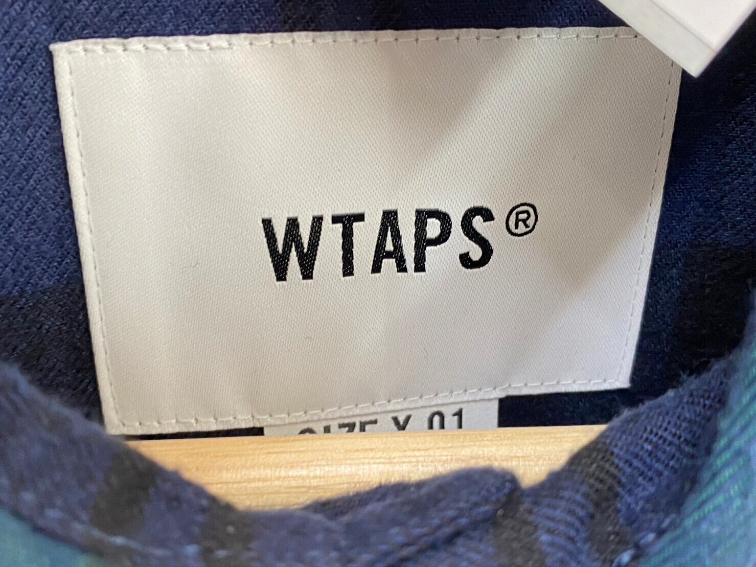 WTAPS DECK LS BLACK WATCH SHIRT COTTON FLANNEL TEXTILE 01 WTAPS DECK LS BLACK WATCH SHIRT COTTON FLANNEL TEXTILE 01