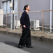 Leh(レー)Bonber Jacket、YASHIKI(ヤシキ)カーディガンコーディネート