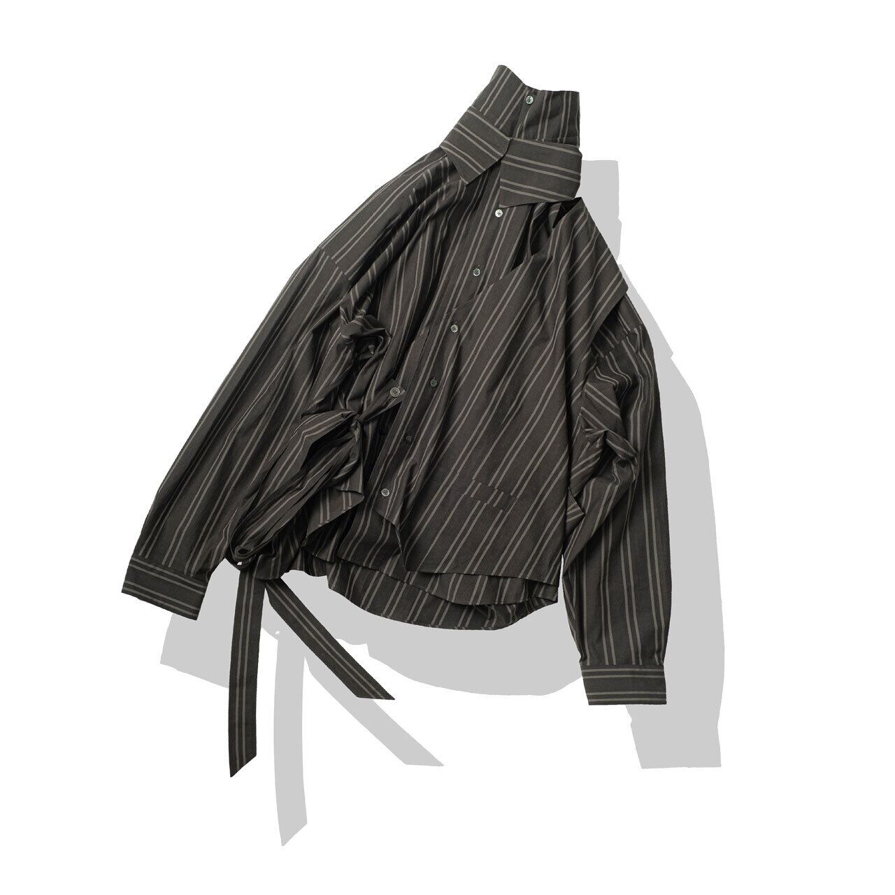 RequaL≡ RQ22SS-SH02 Asymmetric vest layered shirt