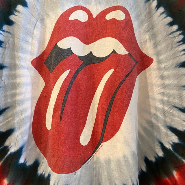 ビンテージ 02年 リキッドブルー ローリングストーンズ タイダイ Tシャツ Mother Earth