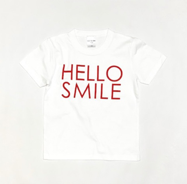 HELLO SMILE KID'S Tシャツ　児童虐待防止オレンジリボンへチャリティー