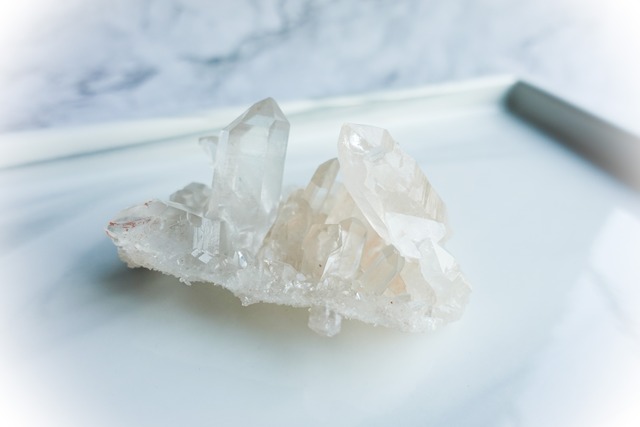 【３】超高波動ヒマーチャル・プラデーシュ州クル渓谷マニカラン水晶 クラスター