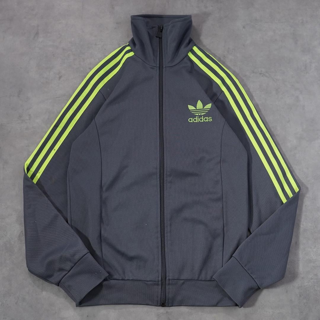 adidas アディダス トラックパンツ 古着 刺繍 2XL 紺 白 16488 | fuufu