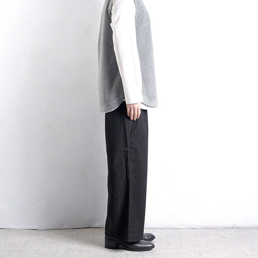 スワーム SWARM 綿麻ワイドパンツ(NS-86014)全3色【レターパックプラス可】