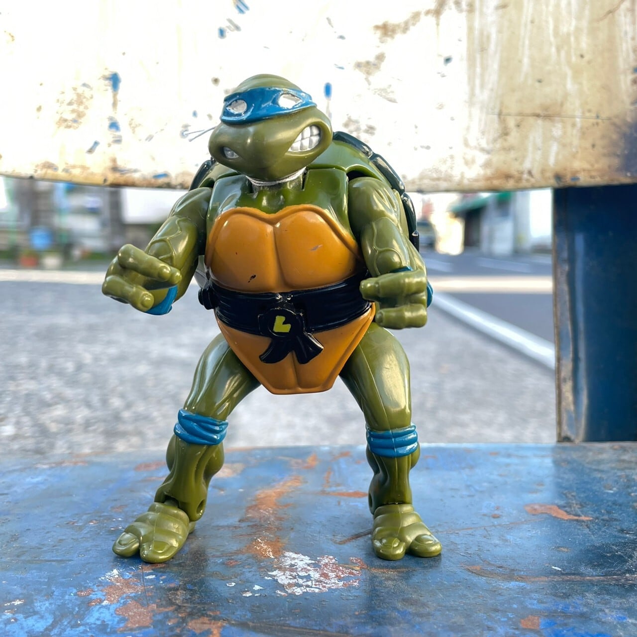 80s ミュータントタートルズ　ブルー　レオナルド トランスフォームフィギュア / Mutant Ninja Turtles Figure | THE  PUPPEZ☆e-shop　/ ザ　パペッツ松本-WEBショップ powered by BASE