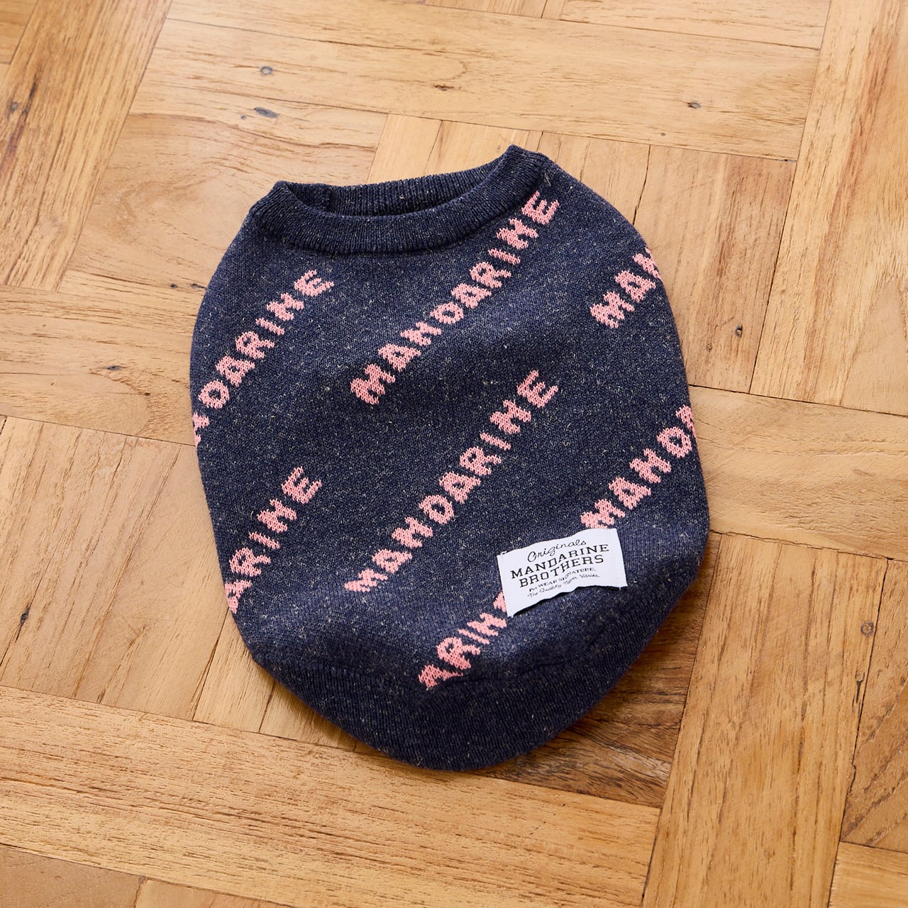 MNDRN LOGO KNIT（XS.S）マンダリンロゴニット | MANDARINE BROTHERS