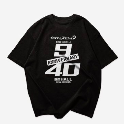 カラフルスクリーム × amHALL コラボTシャツ