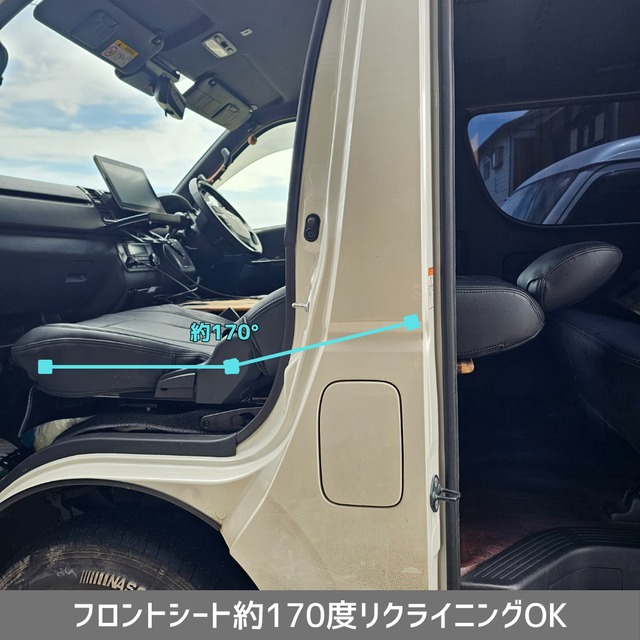 アンダーテーブル【ウォールナットver.】ハイエース専用