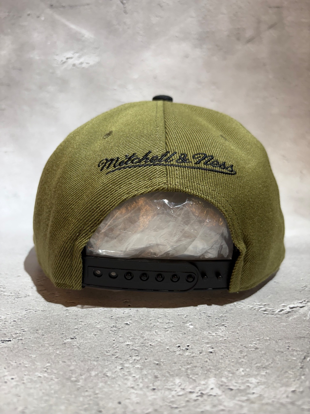 Mitchell＆Ness/ミッチェルアンドネス NBA シカゴ・ブルズ キャップ オリーブ