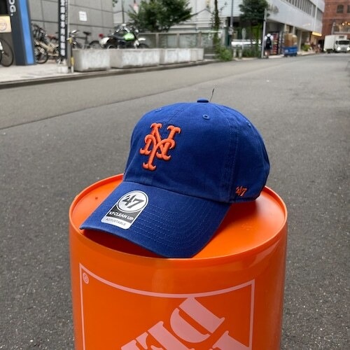 '47 clean up cap "Mets" : blue