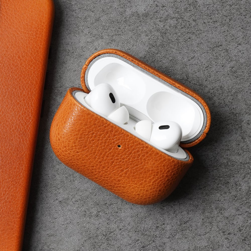 Cowhide Leather AirPods Case / エアーポッズ 本革 カウハイド レザー