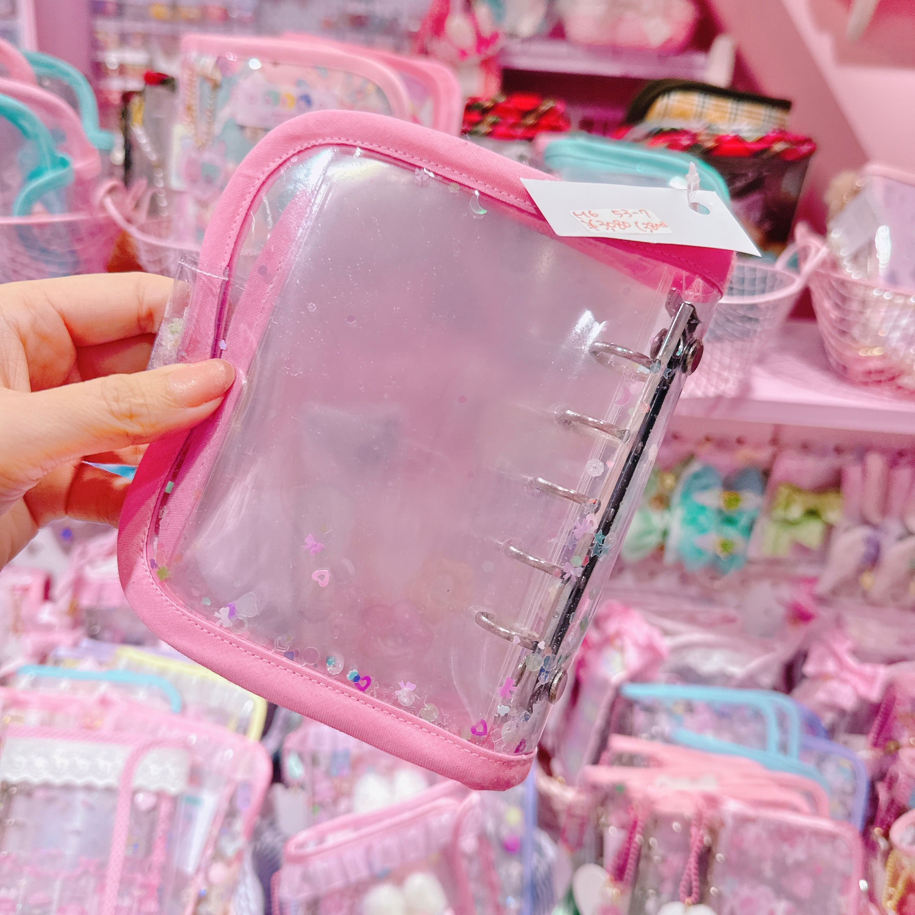 【M6】53-7シール帳(M5)5穴リング