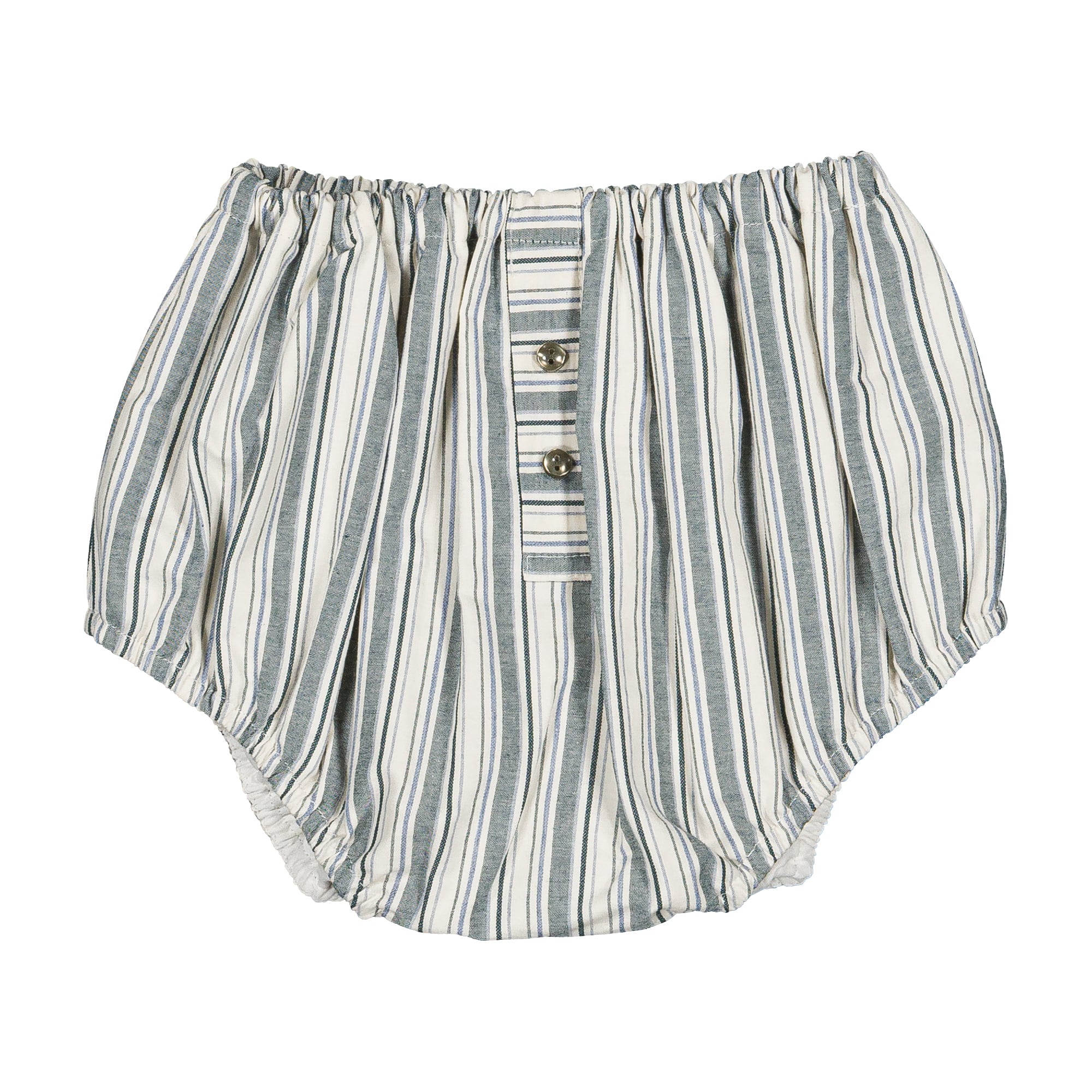ご予約【MaisonMarelle】送料無料Bloomer CHAILLOT - forest green stripes