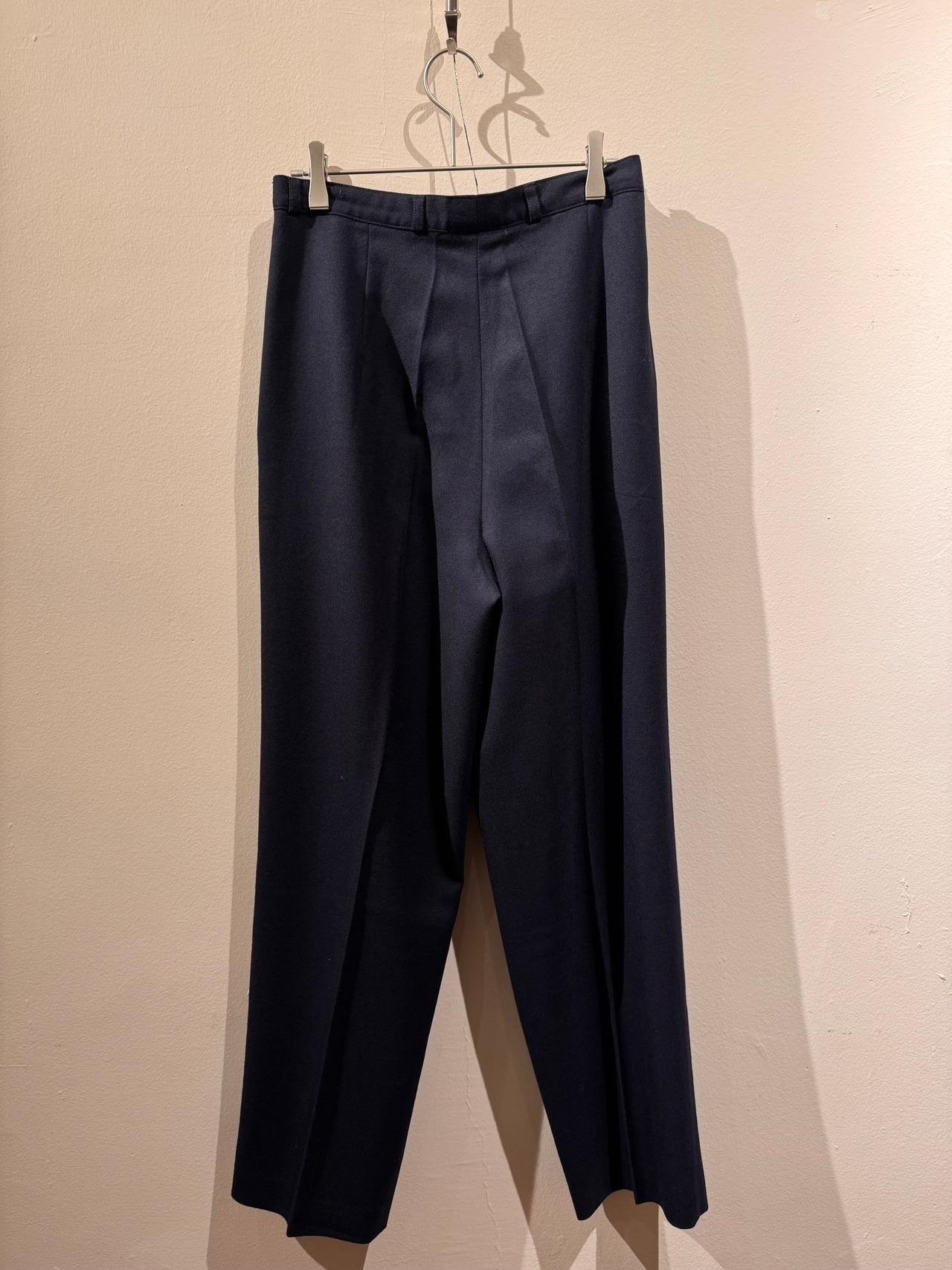 pure wool タックパンツ
