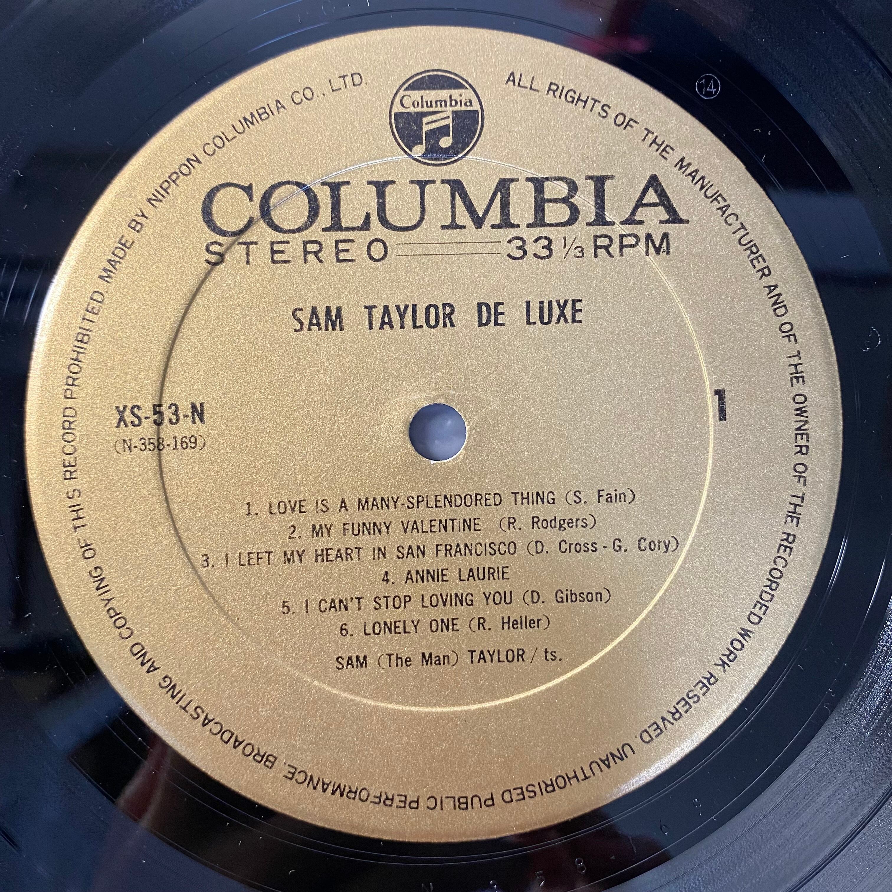 サム・テイラー - DE LUXE | 中古レコード通販 エバープレイ