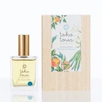 オーガニック香水 ピュアトリートメントパフューム 25ml ライトブルー 〜日本の橙とバニラの香り〜　天然石ブルーオニキス入り