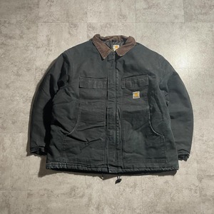 90s USA製 carhartt ブラック トラディショナルジャケット