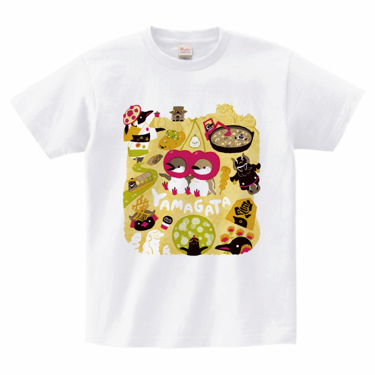 にゃんオリジナルTシャツ(ペンギンさん専用) ペンギンTシャツ【山形】 | pencreme【ペンギングッズ・Tシャツ】
