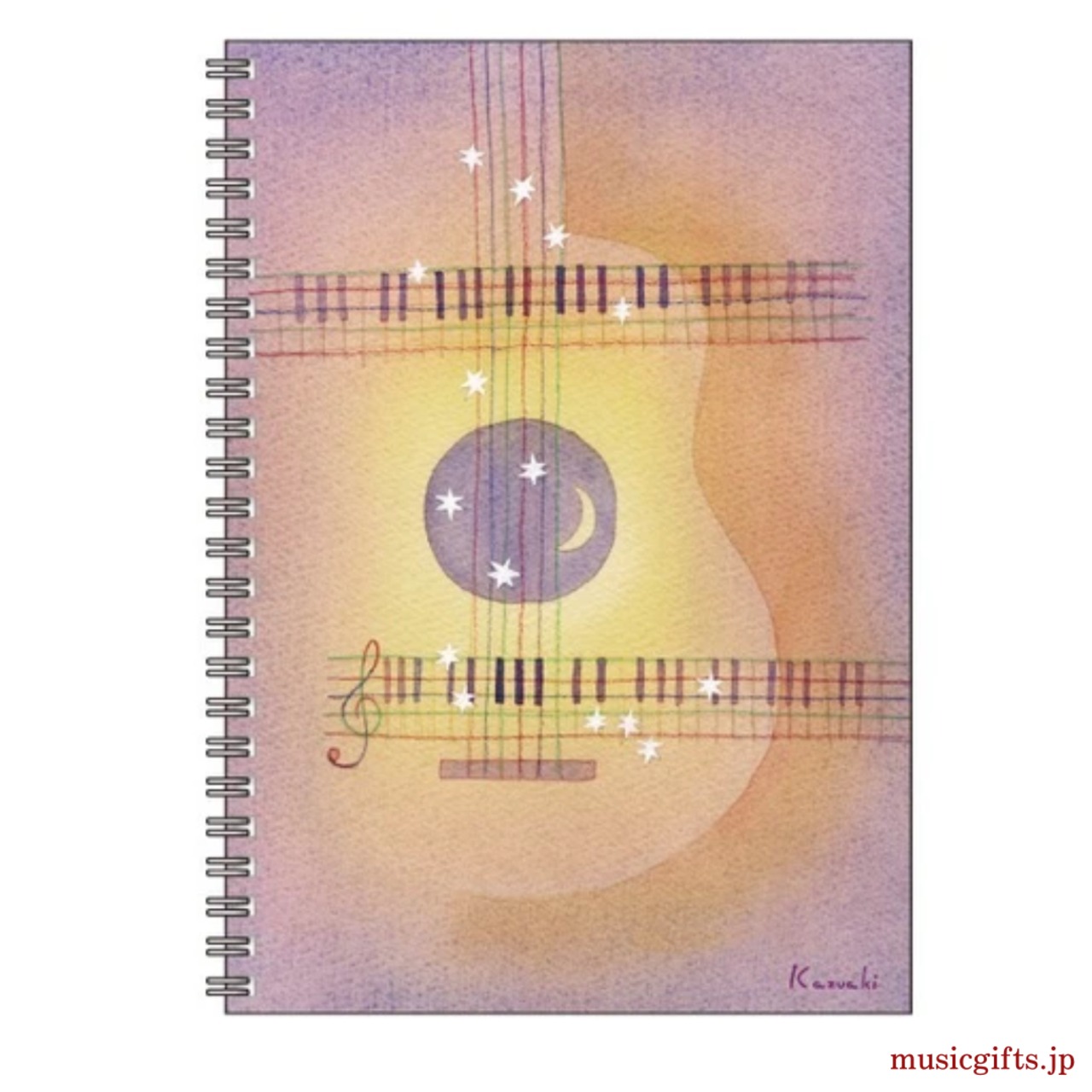 A5リングノート 山田和明「もうひとつの夜」ギター