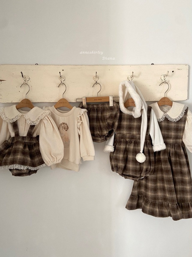 【即納】anneshirley/(baby)Maronier Bloomer(brown/M)
