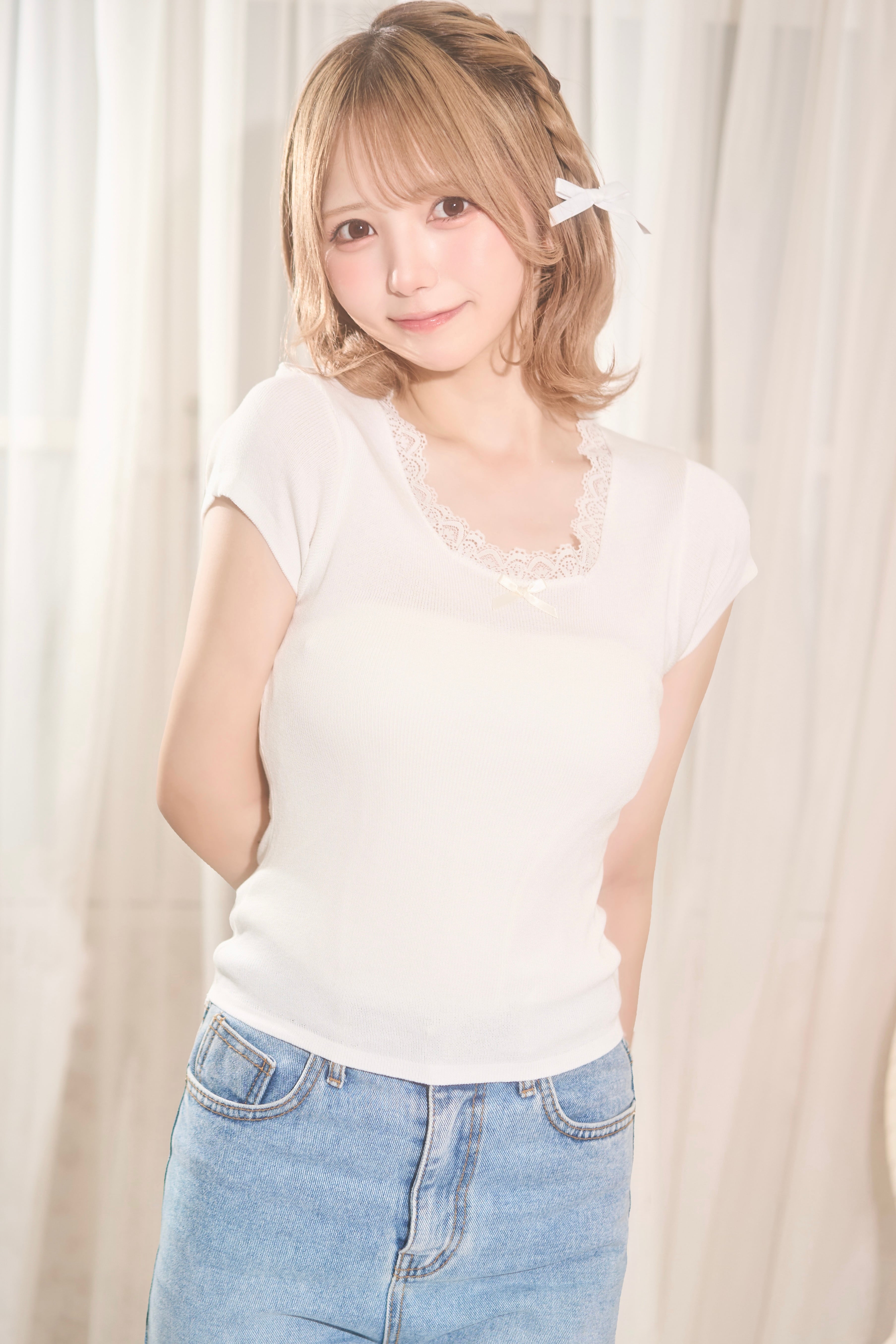 petit ribbon tops