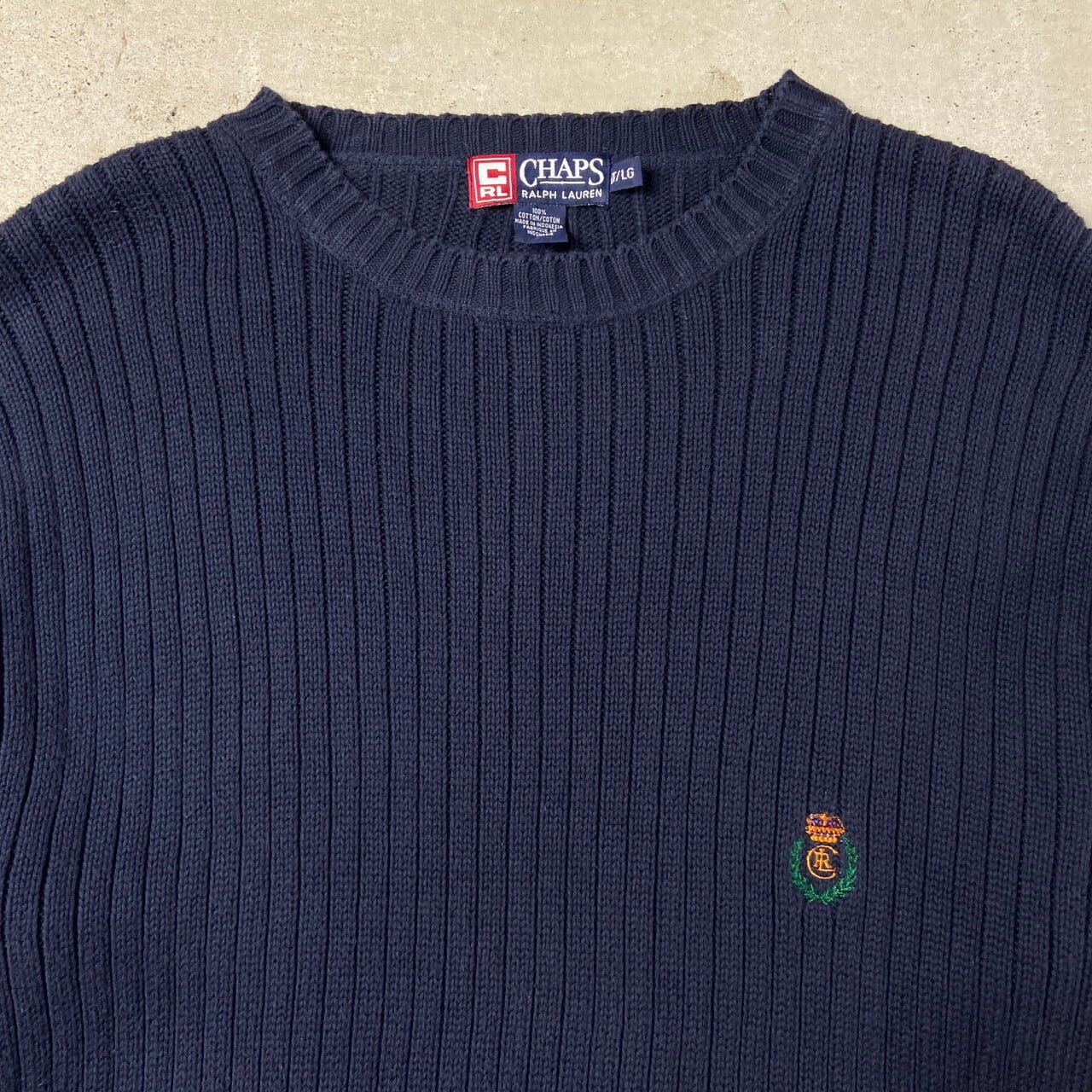 CHAPS Ralph Lauren チャップス ラルフローレン コットンニット