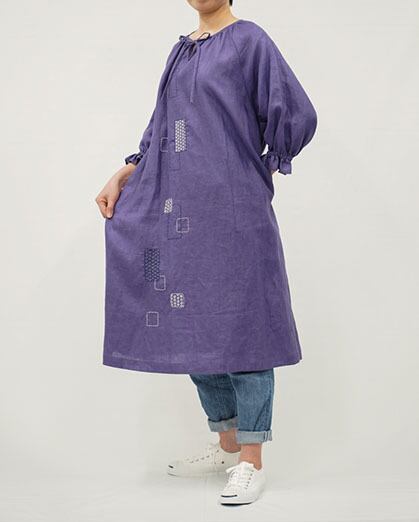 ラグランワンピースの型紙 Jasminemake