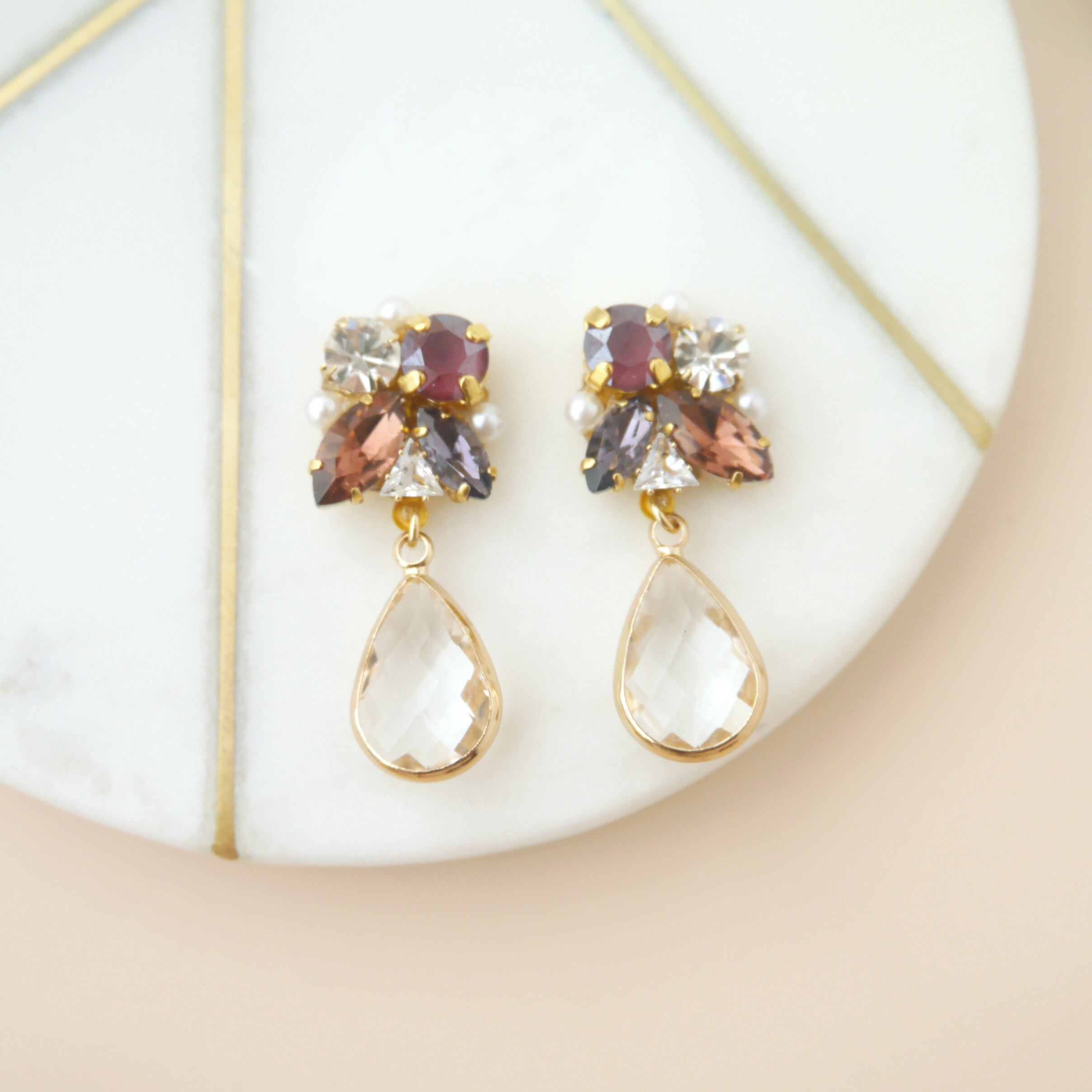 クリアドロップ×スワロフスキー クリア