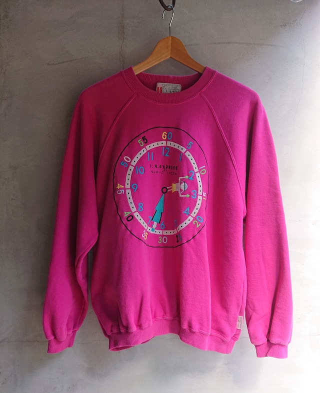 1980s I.N.EXPRESS BY NOBUO IKEDA  DESIGN SWEAT SHIRTS