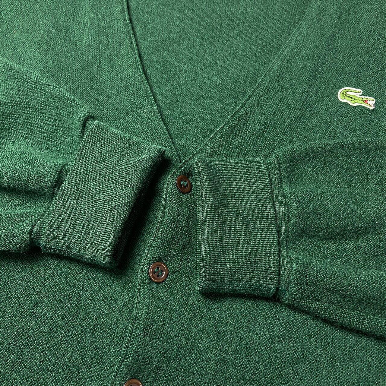 70s LACOSTE ラコステ ヴィンテージカーディガン フランス製 仏国