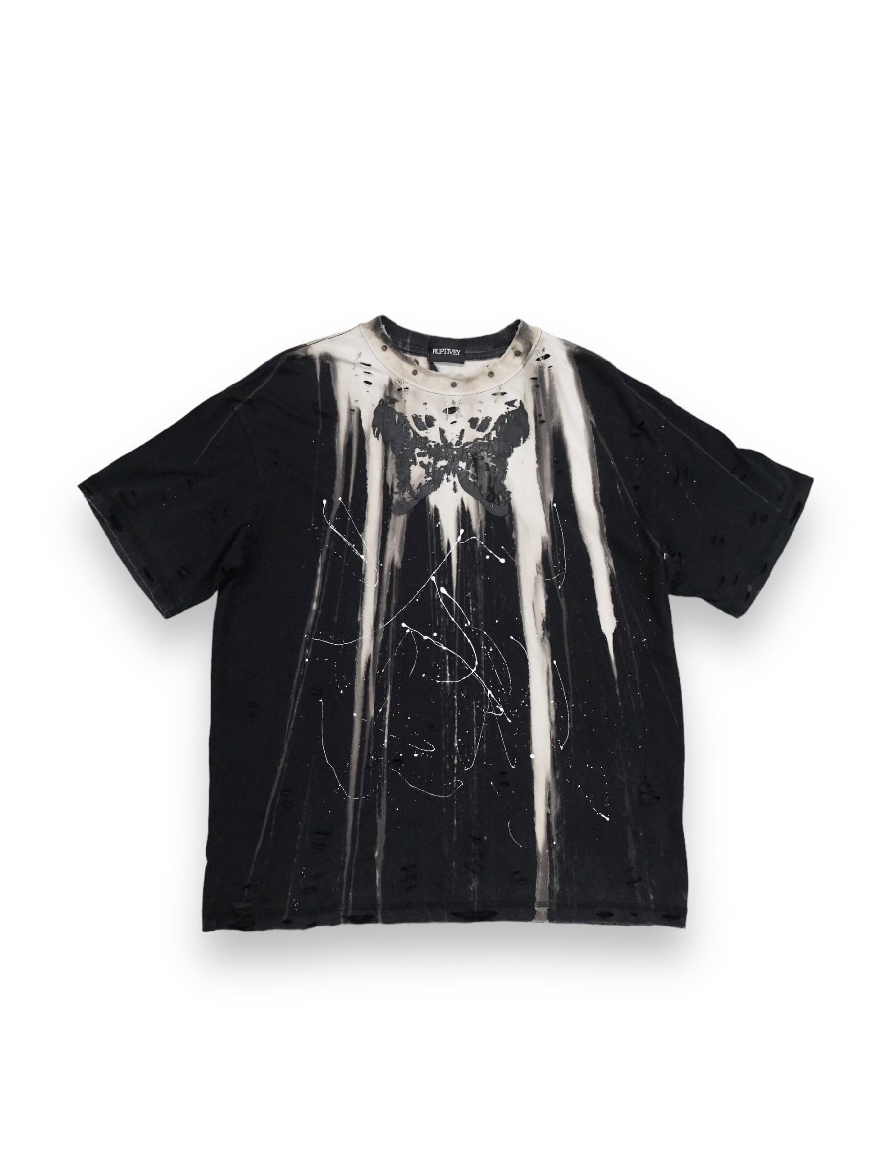 【RUPTIVEY】damage T-shirt"蝴影"