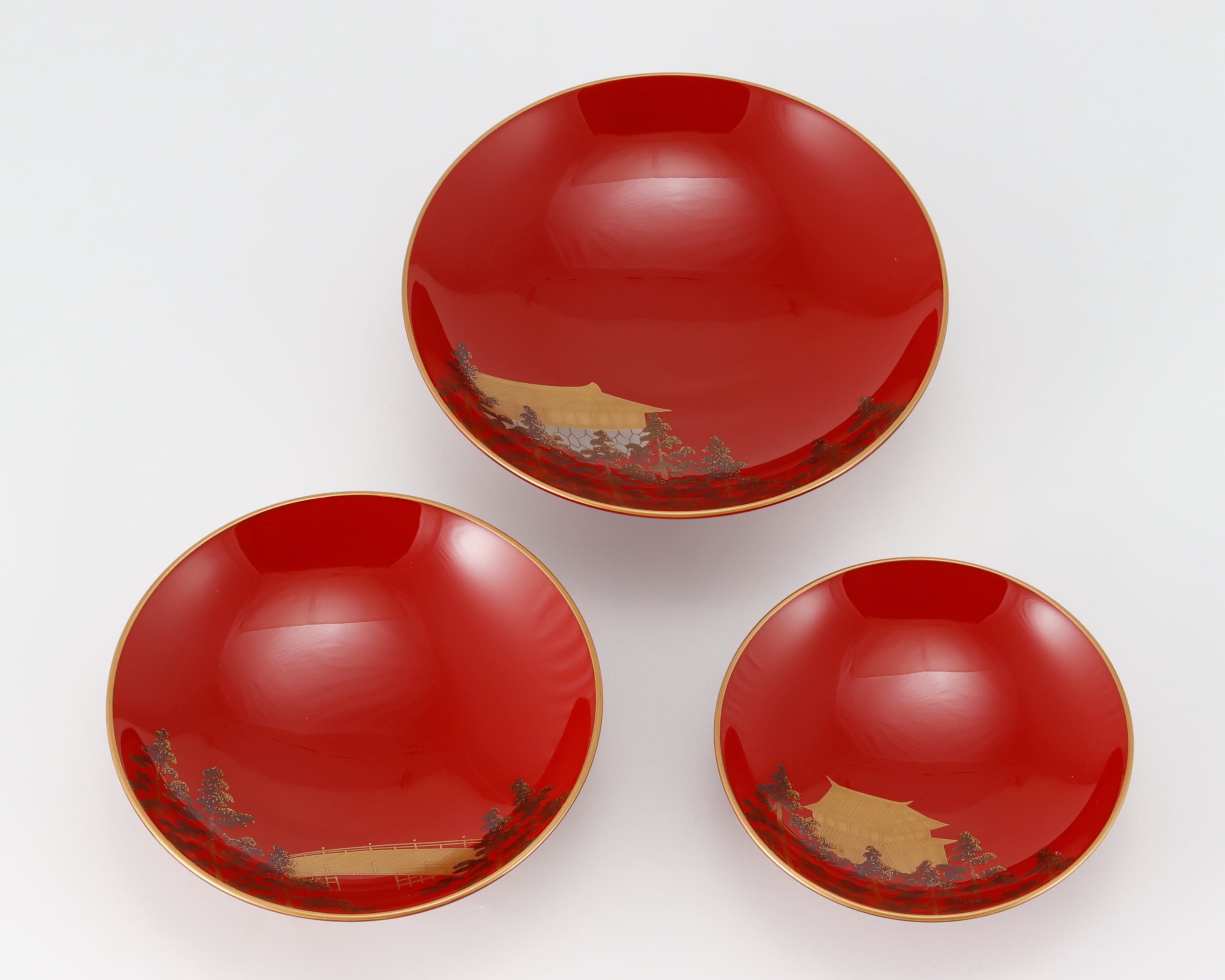 120 輪島塗／胴張形／黒塗／山水蒔絵 | 輪島塗 加藤漆器店 公式