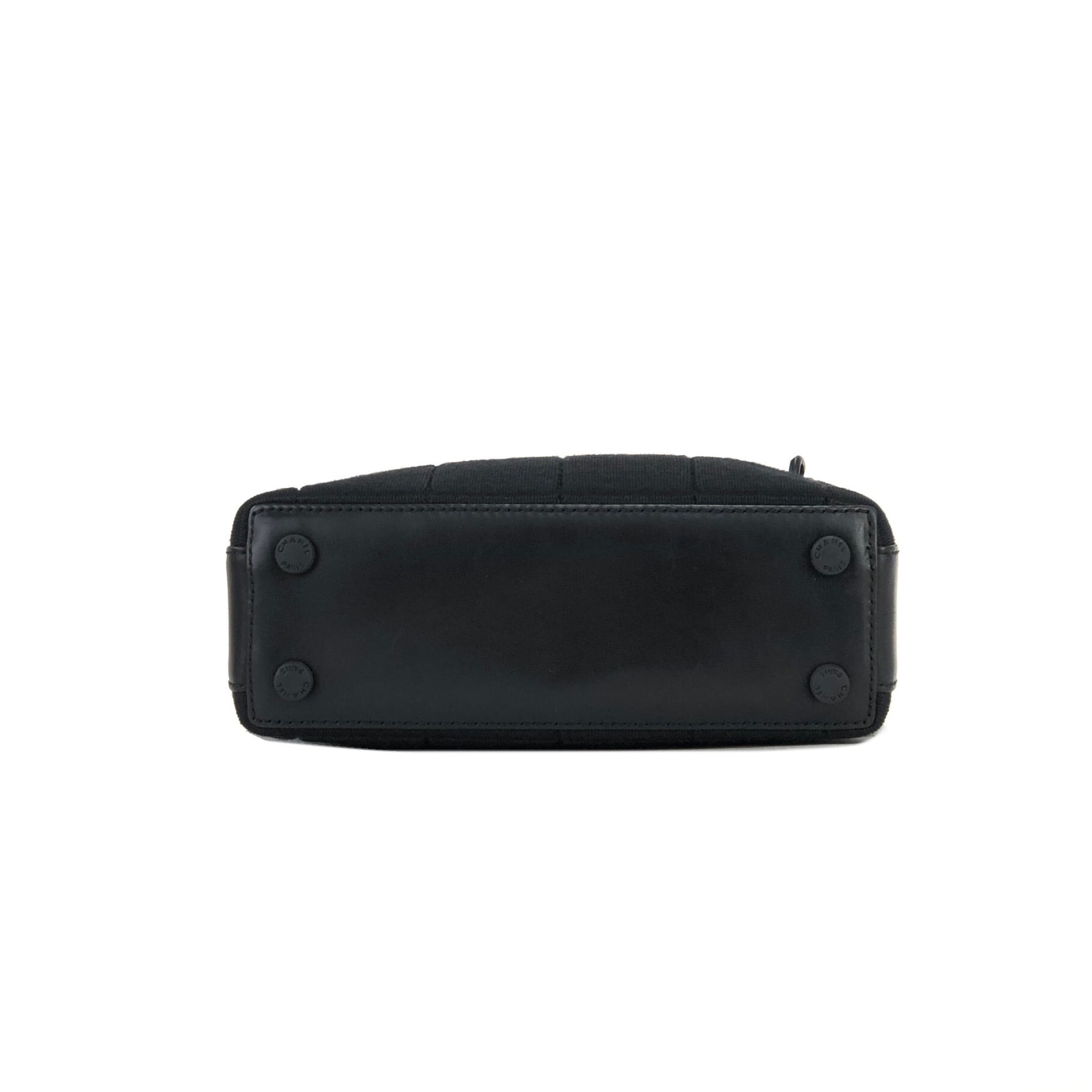 CHANEL シャネル チョコバー ココマーク チェーン レザー×ファブリック