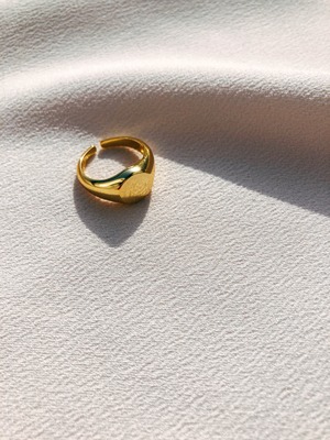 14.Stoneless Ring/Gold