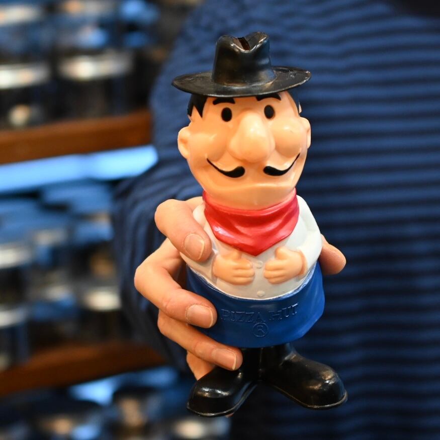 70’s PIZZA HUT PETE ピザハット ピート ビンテージ 貯金箱 70's PIZZA HUT PETE ピザハット ピート ビンテージ 貯金箱