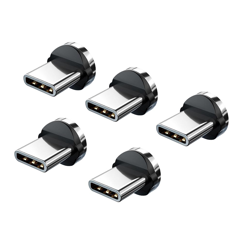 【努力特価】 マグネット充電 ケーブル用端子 2.4A 専用 TypeC マグネット端子防塵プラグ 磁気ヘッド