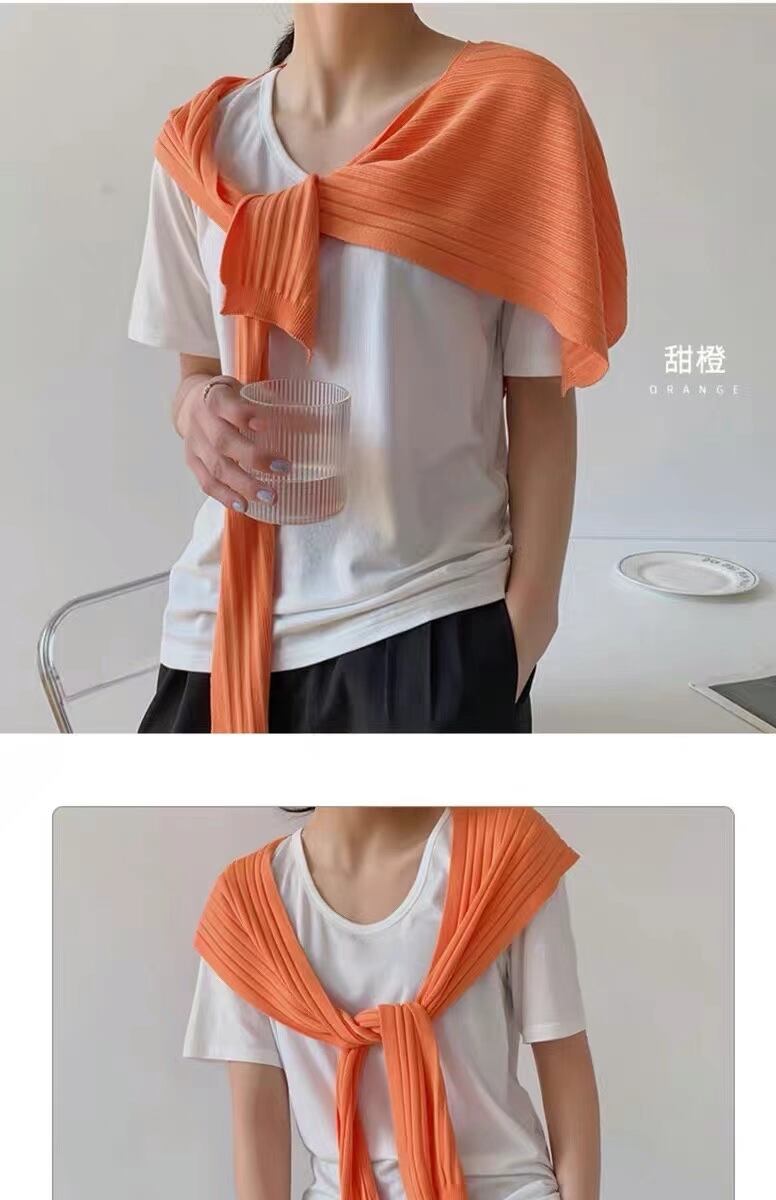 肩掛け風　カラーニット 　AJ111-D001