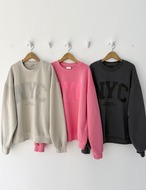 【新作5％OFF・3日間】NYC washing pigment Tops_3colors