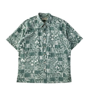 USED Aloha shirt / Cooke street  / size XL