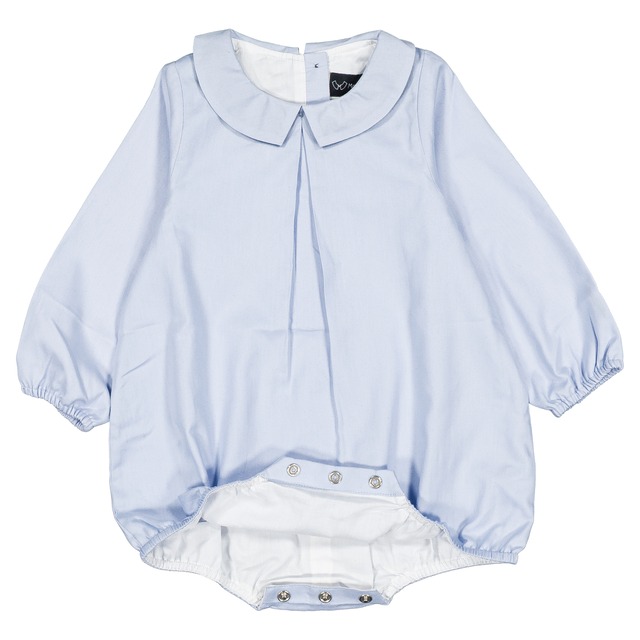 ご予約【MaisonMarelle】送料無料Romper BATIGNOLLES- soft blue