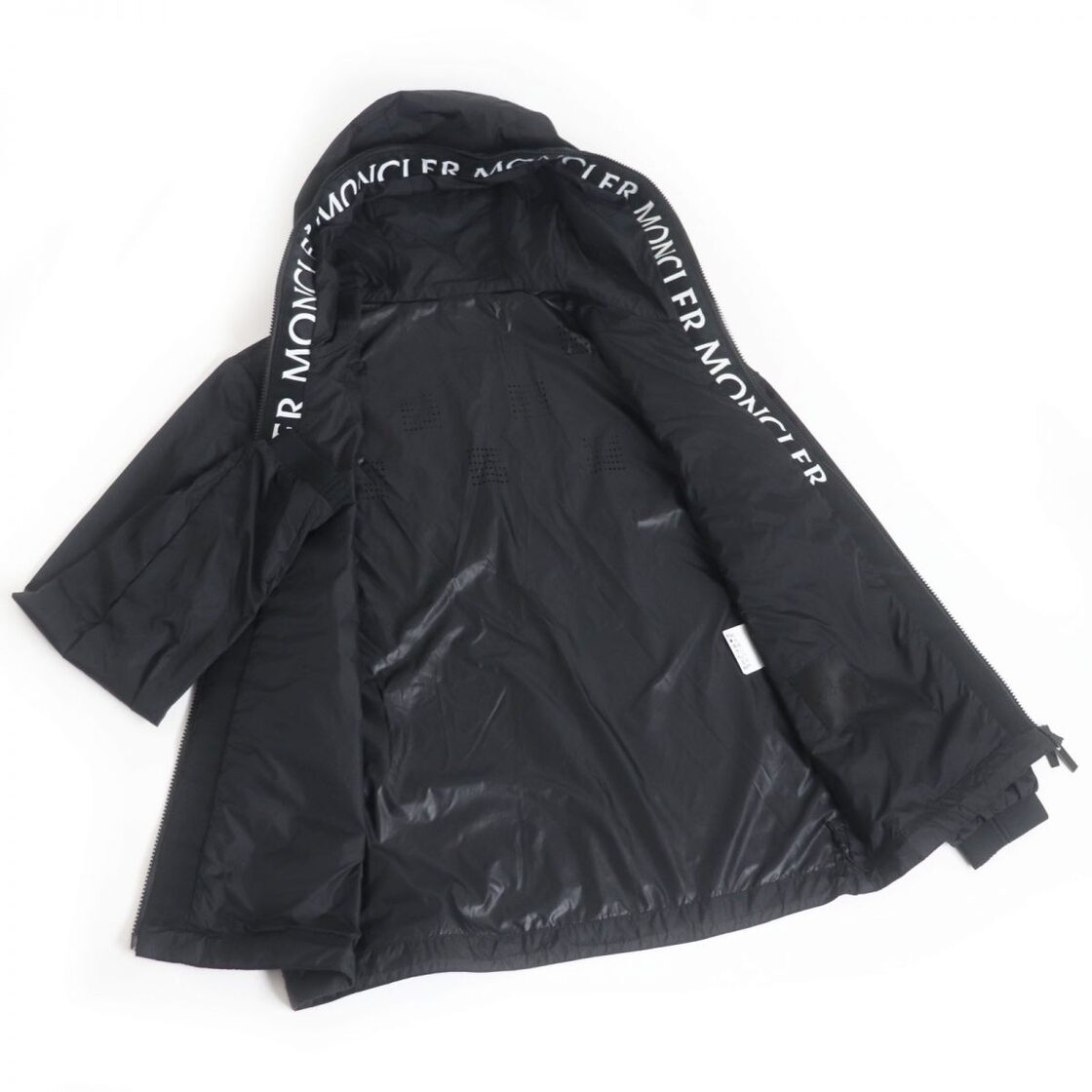 美品□22SS MONCLER/モンクレール JUNICHI ロゴプリント/ワッペン WZIP  