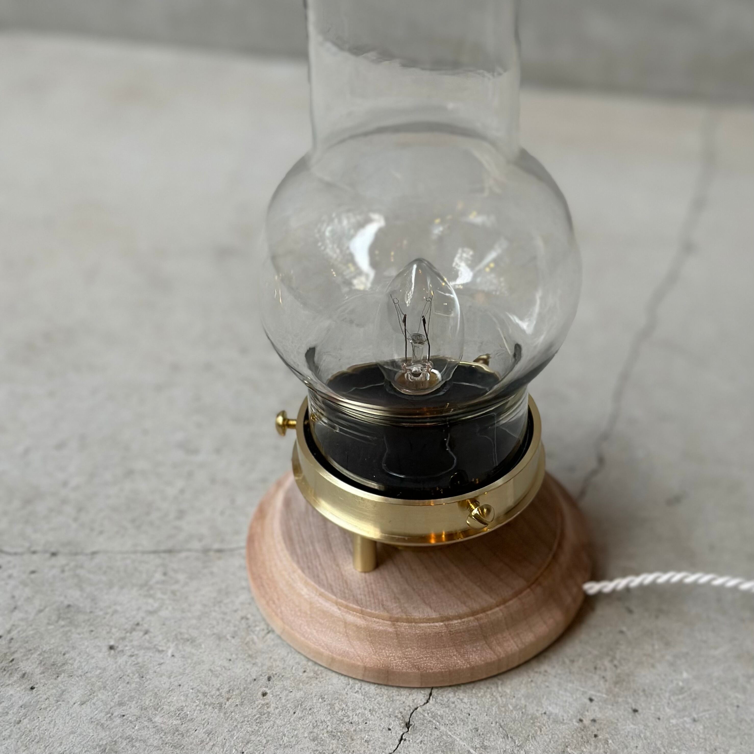vickey'72 wired lantern 01 素地 | gallery 一白