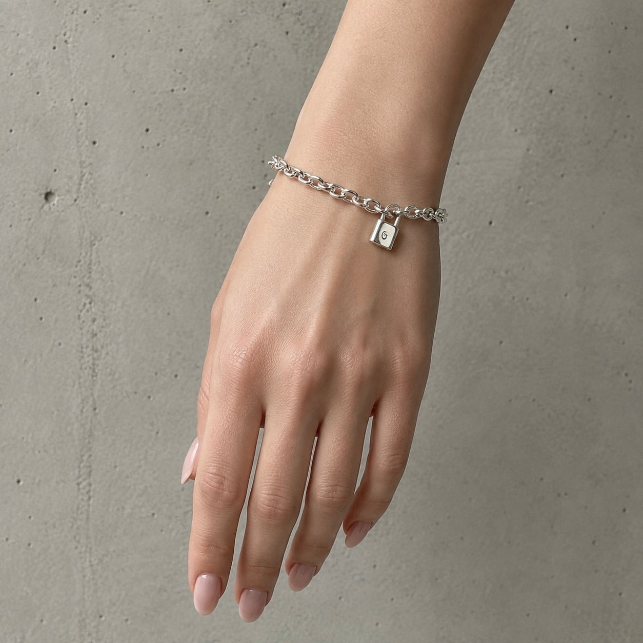 PADLOCK CHAIN BRACELET / パドロックチェーンブレスレット | GODSIZE