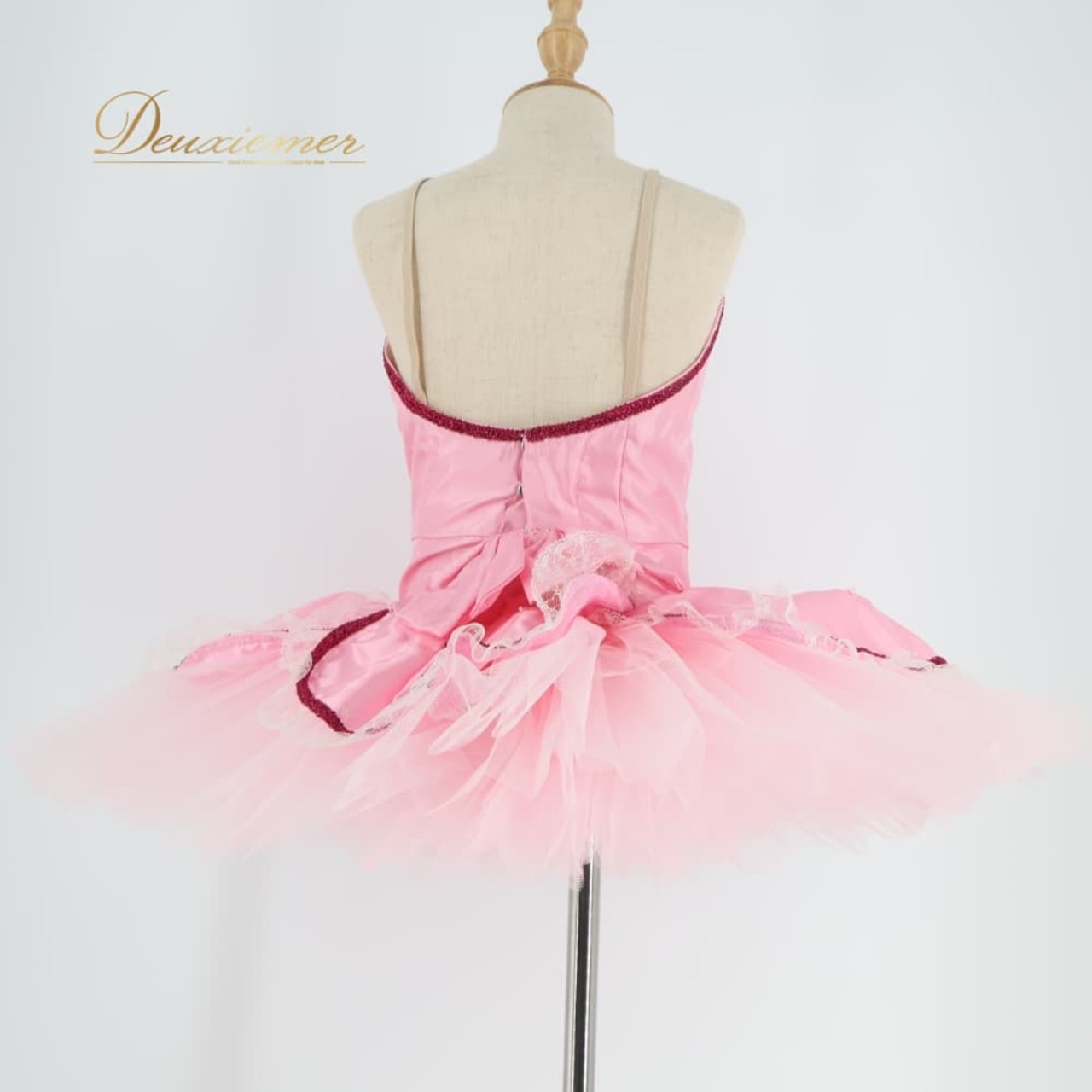 バレエ 衣装 Chacott チャコット チュチュ レオタード ピンク系 ピンク フリル レース リボン ジュニア 子供 発表会 コンクール かわいい パーティ 舞台衣装