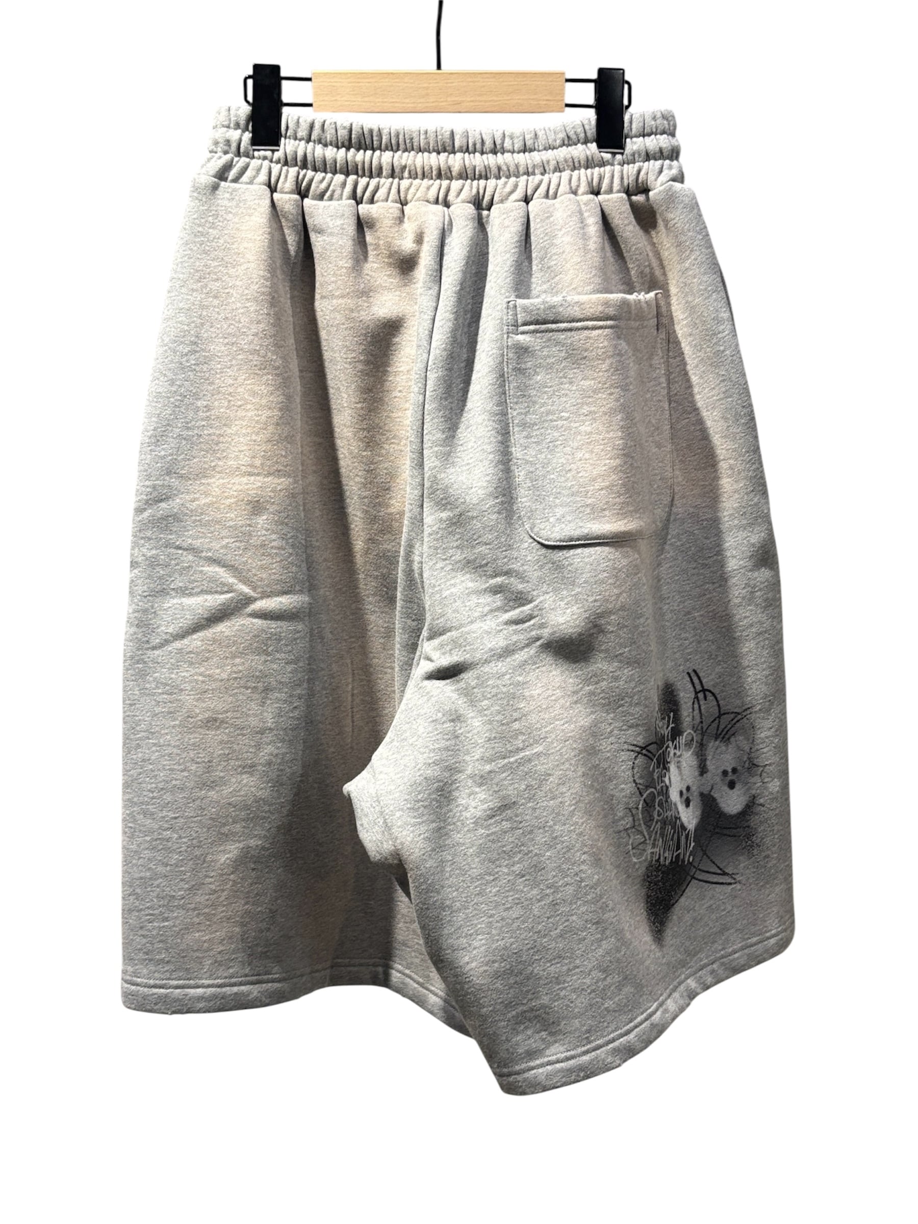 SANKUANZ 26SS GRAPHIC PRINT SHORTS 完売品 26SS】SANKUANZ サンクアンズ / スウェットハーフパンツ / SHORTS