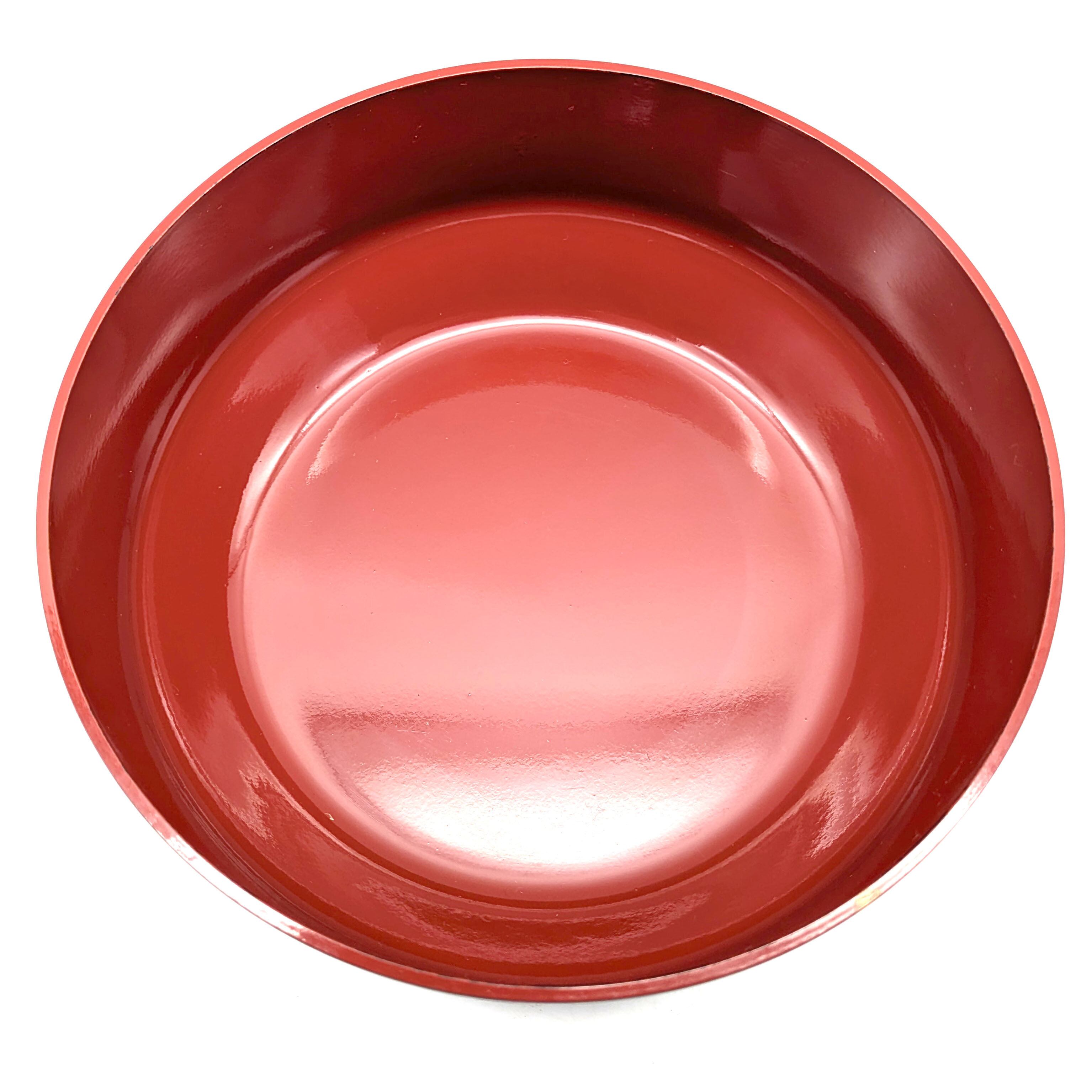 蓋付き菓子器・菓子鉢・プラスチック漆器・No.241103-13・梱包サイズ60