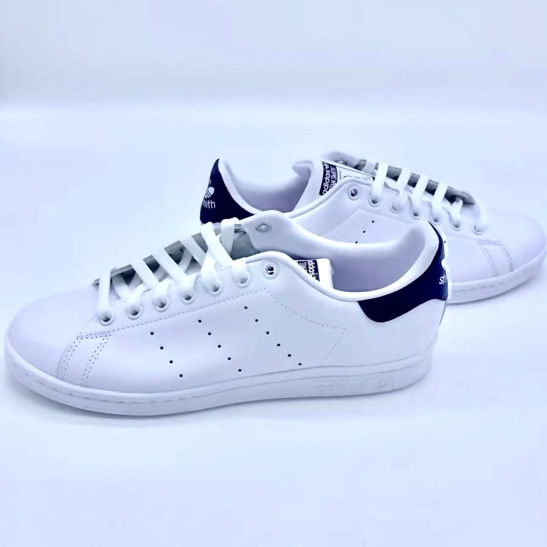 adidas アディダス STAN SMITH スタンスミス 白 ネイビー