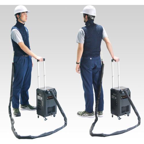 TRUSCO 【数量限定】冷却スーツ「コールドキャリー」チラー・ホース・ベスト・5M延長ケーブル・クールネックバンドセット